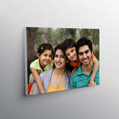 Canvas Wooden Photo Frame