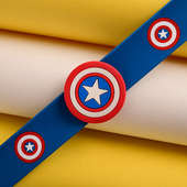Buy Captain America Band For Kids - Cartoon Rakhi