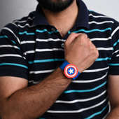 Order Cartoon Rakhi Online For Kids - Captain America Band