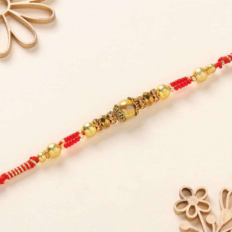 Captivating Beaded Rakhi