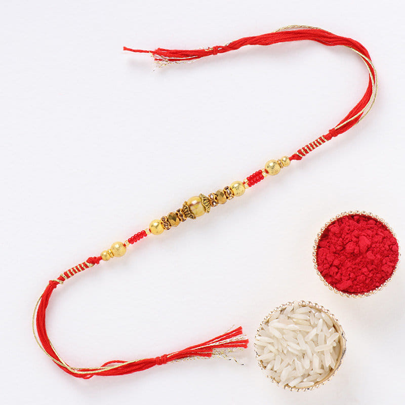 Captivating Beaded Rakhi