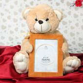 Teddy Bear With Photo Frame