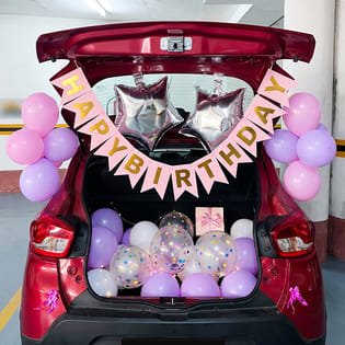 Car Boot Birthday Surprise