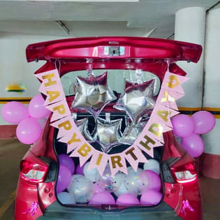 Car Boot Birthday Surprise