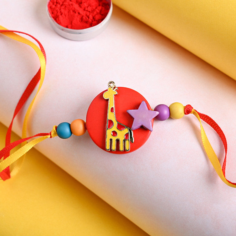 Cartoon Giraffe Rakhi