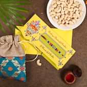 Cashew Delight Rakhi Combo