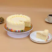 Sprinkle N Swirl Vanilla Cake