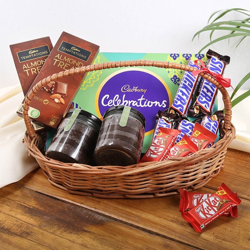 Celebratory Choco Treat Basket
