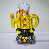 Celebratory Hbd Balloon Bouquet Online