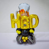 Celebratory Hbd Balloon Bouquet