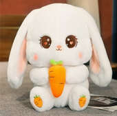 Charming Carrot Bunny Plush