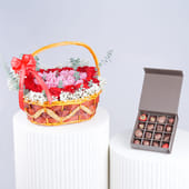 Charming Love Blooms With Chocolates