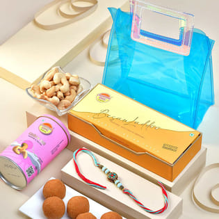 Charming Rakhi N Sweet Crunch Hamper