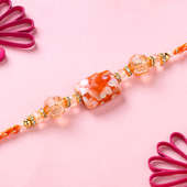 Charming Stone N Crystal Rakhi