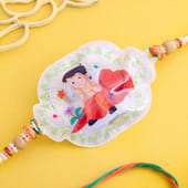 Cheerful Chhota Bheem Light Rakhi