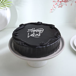 Cheerful Lohri Chocolate Cake