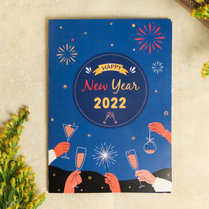 Cheers To The New Year Card