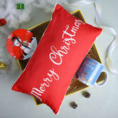 Christmas Hamper: Mug, Cushion, Watch