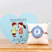 Chelsea FC and Heart Shaped Table Top Gift Combo