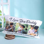 Cherished Photo Pillow For Dad