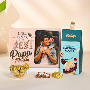 Cherished Tabletop N Indulgence Fathers Day Combo