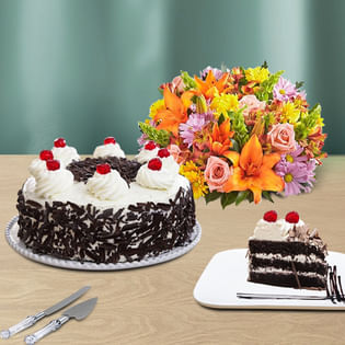 Cherried Floral Indulgence