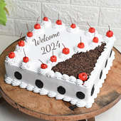 Order Cherry Topped New Year Cake