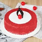 Cherrylicious Red Velvet Cake with Normal View