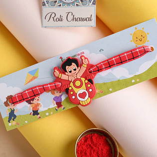 Send Chhota Bheem Rakhi for Kids Online - Cartoon Rakhi