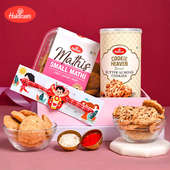 Buy One Chhota Bheem Rakhi Online - Chhota Bheem Rakhi With Butter Almond Cookies n Mathis