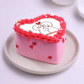 Chibi Love Heart Bento Cake