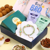 Chic Bhai Bhabhi Rakhis N Festive Treats Hamper