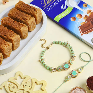 Chic Bhaiya Bhabhi Rakhis With Sweet Delights