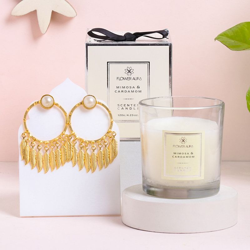 Chic Earrings N Scented Joy