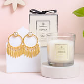 Chic Earrings N Scented Joy