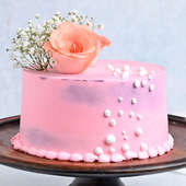 Chic Pink Cake Love