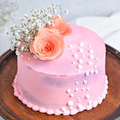 Chic Pink Cake Love