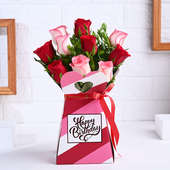 Chic Rose Birthday Box