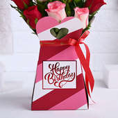 Chic Rose Birthday Box