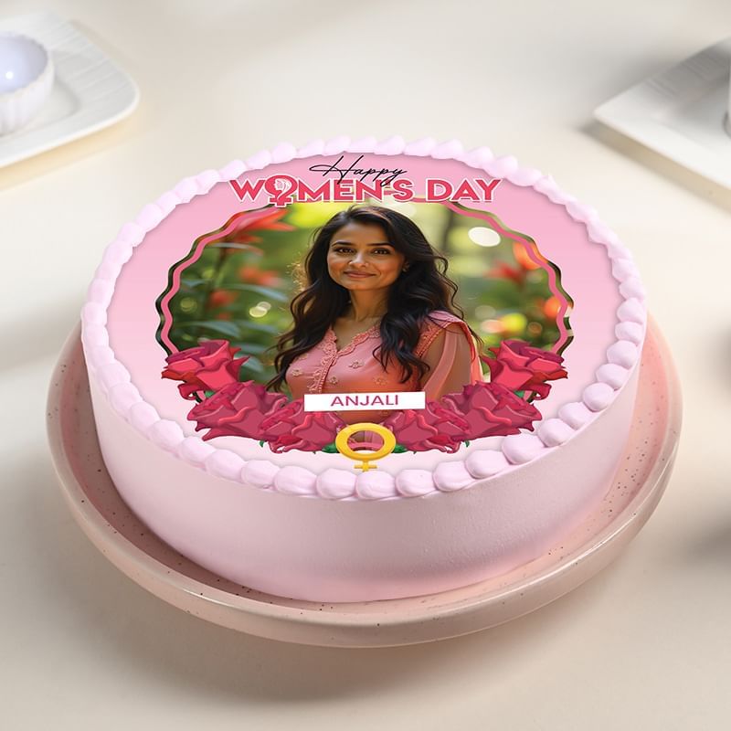 Chic Womens Day Celebration Cake