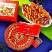 Chikki Rakhi Thali Set