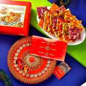 Chikki Rakhi Thali Set