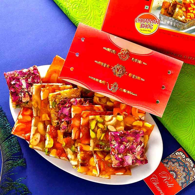 Chikki Trio Rakhi Set