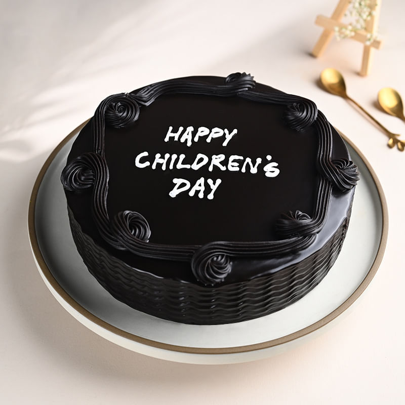 Children Day Chocolate Cake