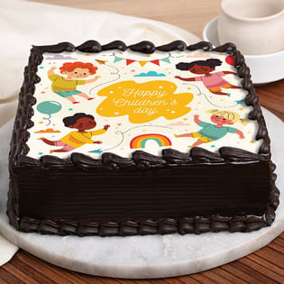 Childrens Day Choco Poster Cake