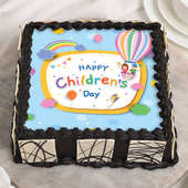 Childrens Day Chocolate Poster Cake