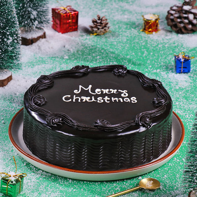 Merry Christmas Chocolate cake