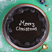 Merry Christmas Chocolate cake