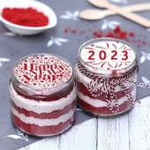 Choco 2023 Jar Cakes: New Year Cakes