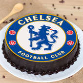 Chelsea Football Club Poster Cake